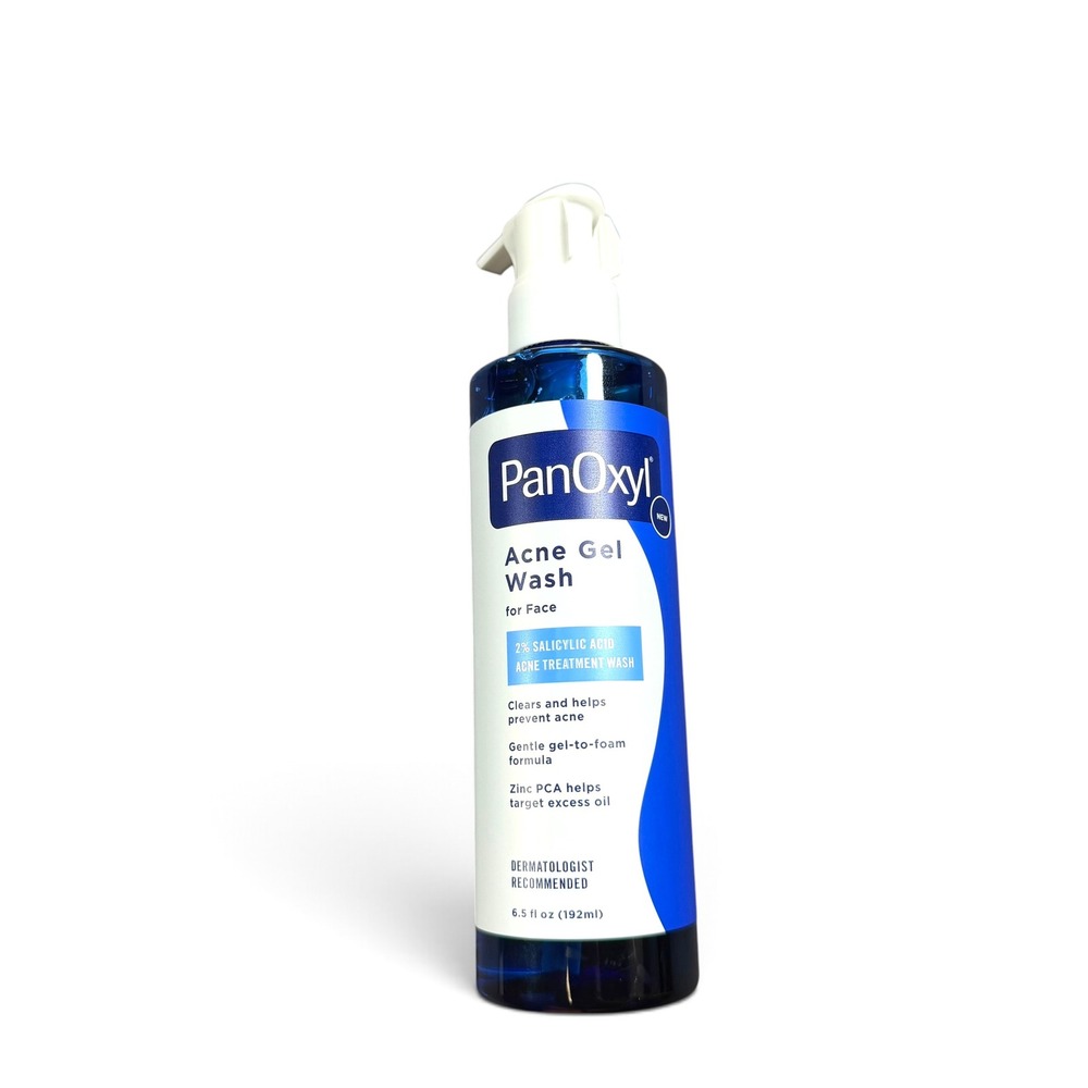 PanOxyl Acne Gel Wash 2% Salicylic Acid Face Treatment 6.5 fl oz Zinc PCA New